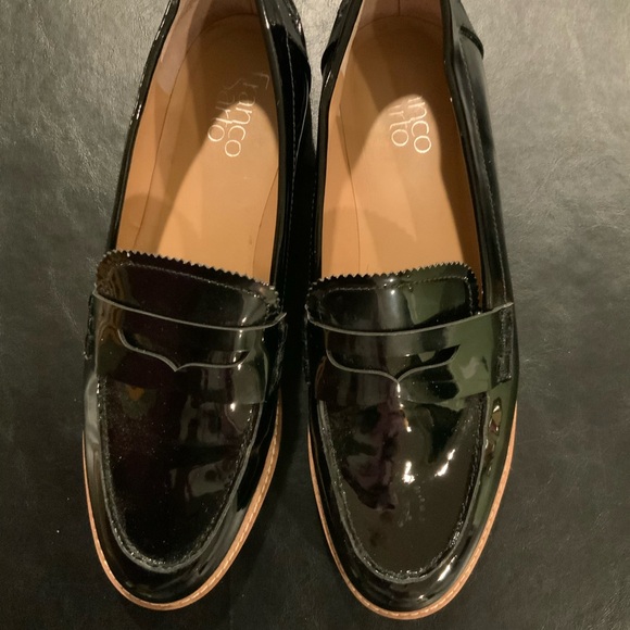 Franco Sarto Carolynn Black Slip-On Loafer - Picture 4 of 8
